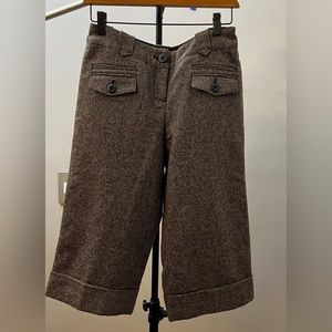 Ann Taylor Loft VINTAGE women’s knee length wool blend, lined pants. Size 6P.